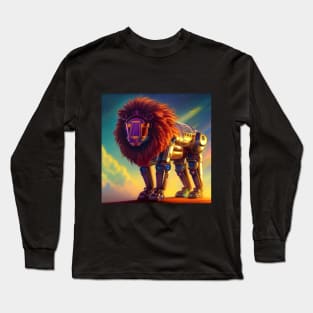 The Robotic Lion Long Sleeve T-Shirt